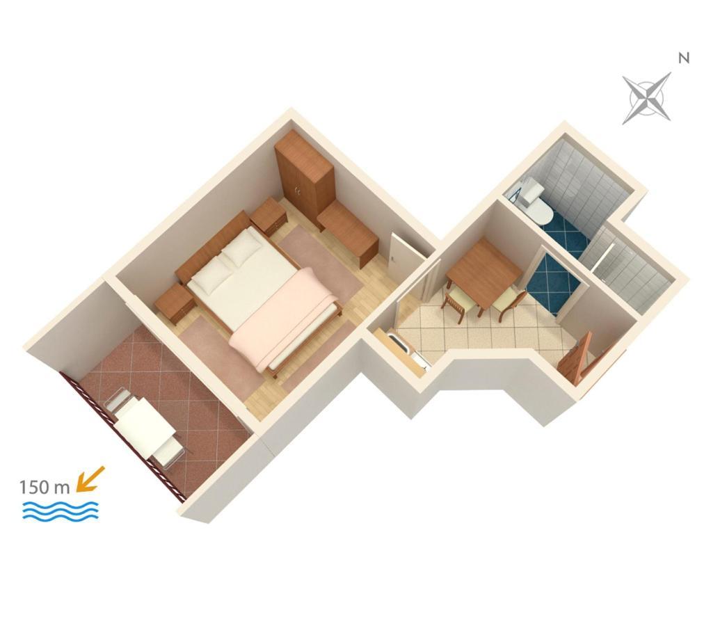 Apartments With A Parking Space Baska Voda, Makarska - 301 Exterior photo